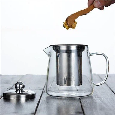 750 ml stekleni čajnik z infuzorjem